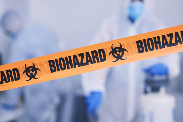Professional Biohazard technician working in Charlottesville, VA